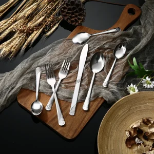 Stainless Steel Flatware Set Service for 8 - Thumbnail Image 5