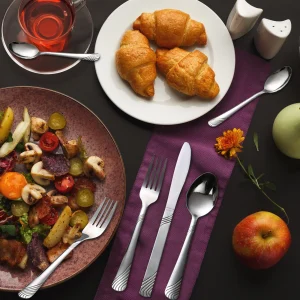 Stainless Steel Flatware Set Service for 8 - Thumbnail Image 3