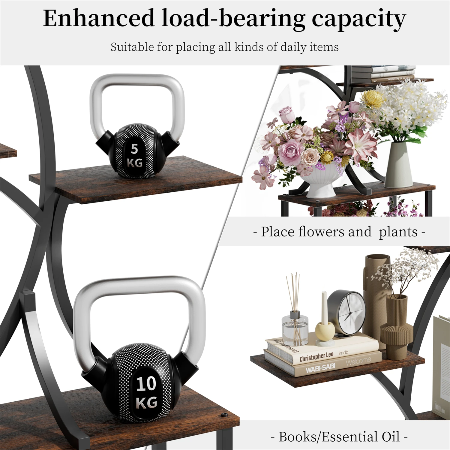 7 Tier Tree Shaped Plant Stand - Image 3
