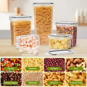Food Storage Containers with LIDS and Labels - Thumbnail Image 4