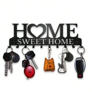 Home Sweet Home Key Rack, 10 Hooks
