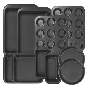 10Pcs Nonstick Carbon Steel Bakeware Set - Thumbnail Image 5