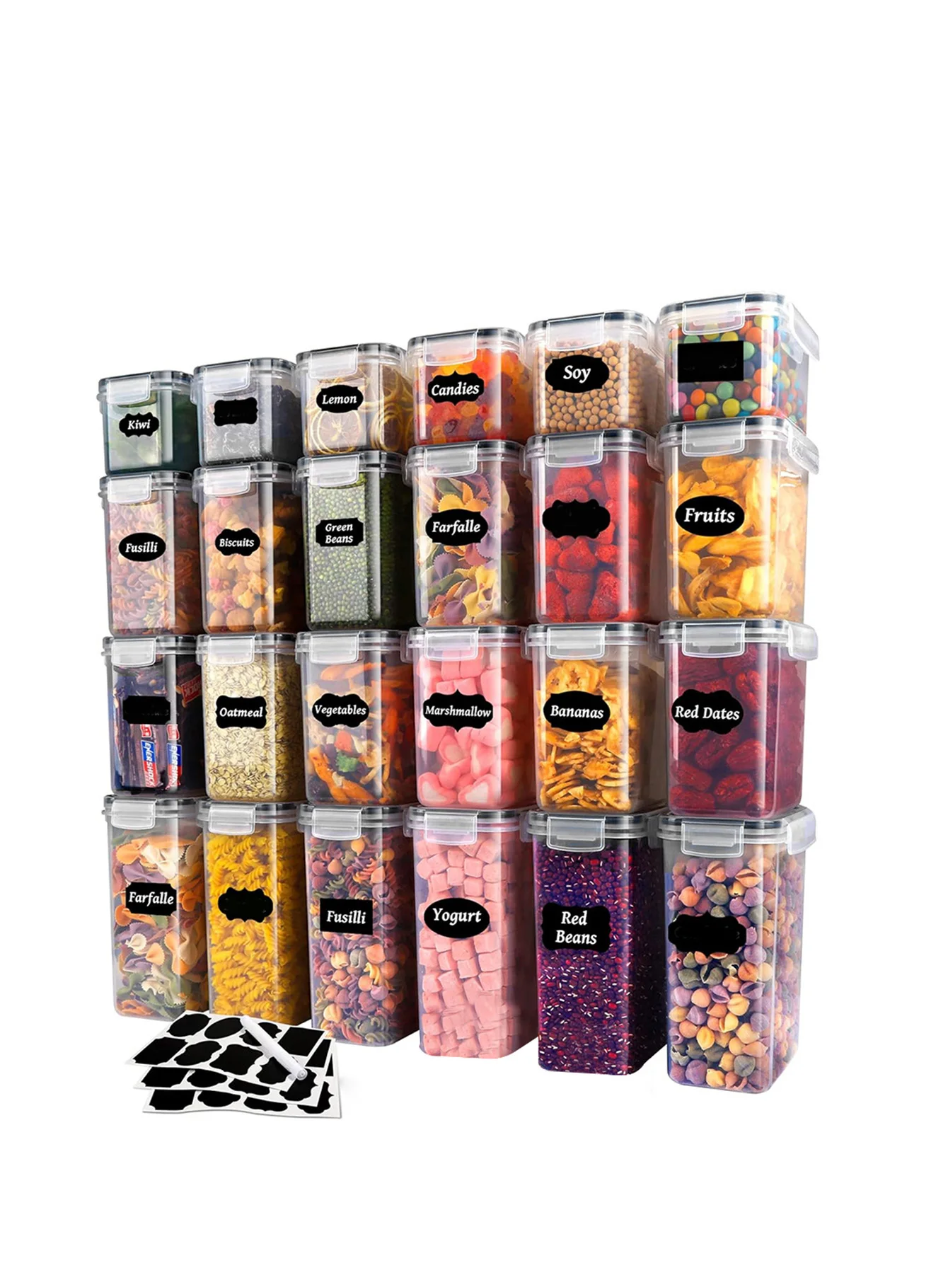 Sealed Food Storage Containers with Lids - Image 1