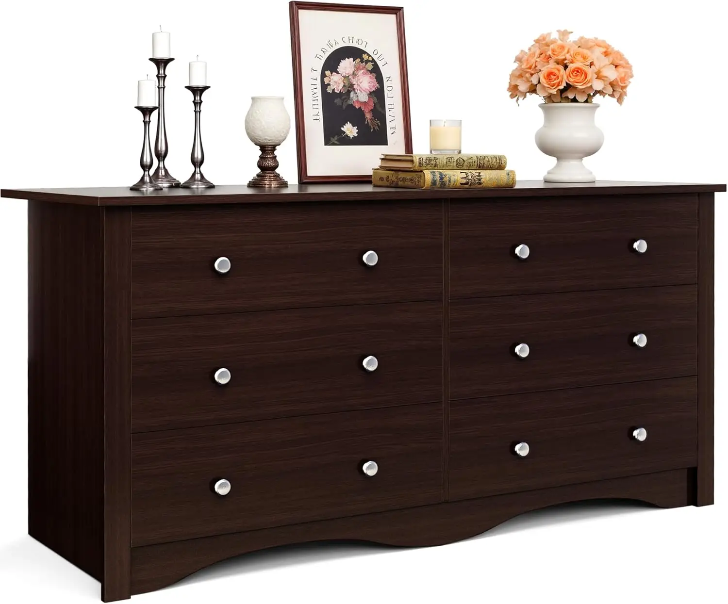 6 Drawer Dresser - Image 5