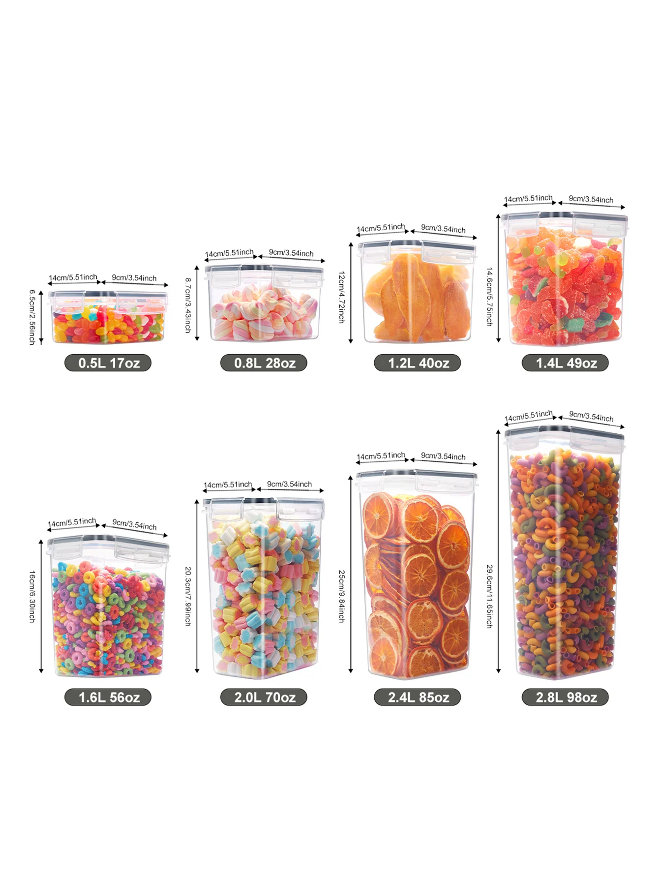 Sealed Food Storage Containers with Lids - Image 2