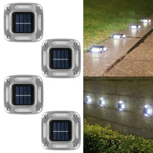 8LED Solar Driveway Lights - Thumbnail Image 4
