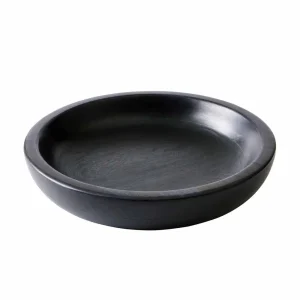 Handmade Natural Teak Serving Bowl - Thumbnail Image 2