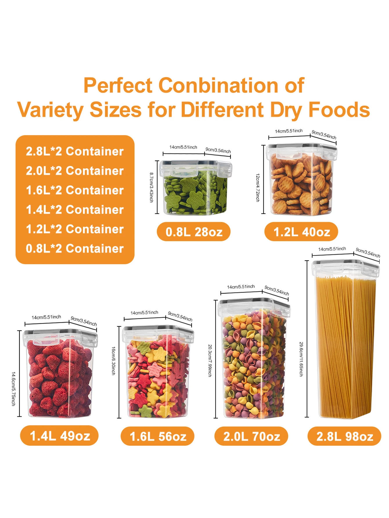 Sealed Food Storage Containers with Lids - Image 7
