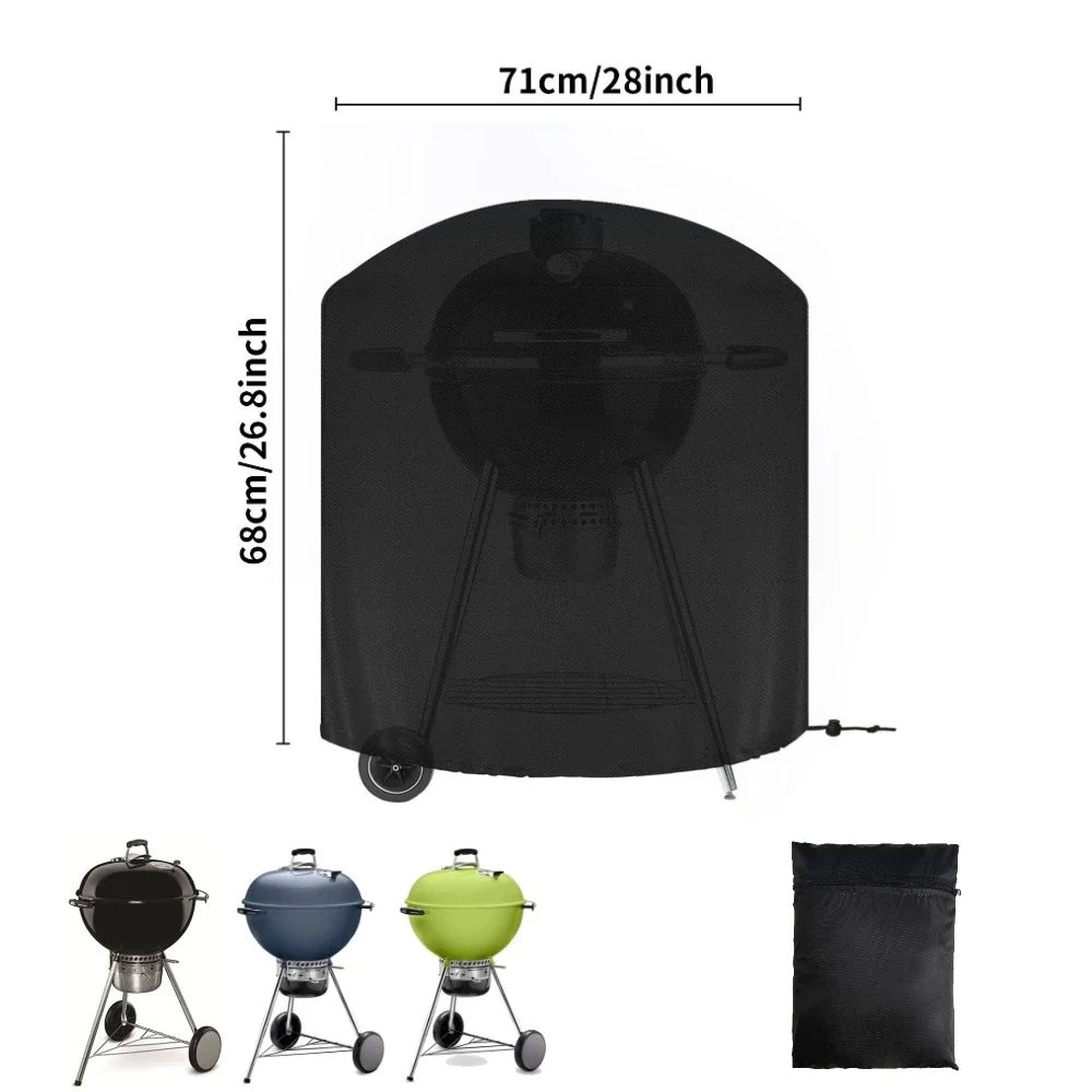 Heavy Duty BBQ Grill Cover with Adjustable Straps - Image 4