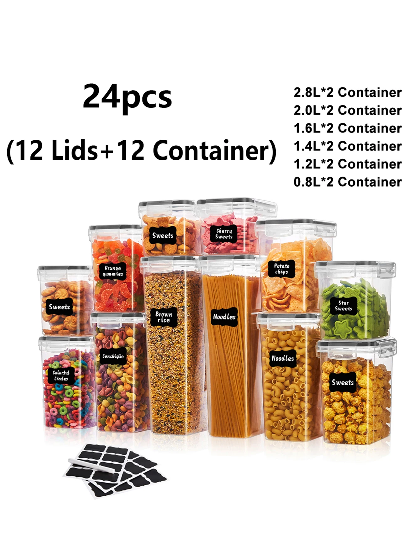 Sealed Food Storage Containers with Lids - Image 3