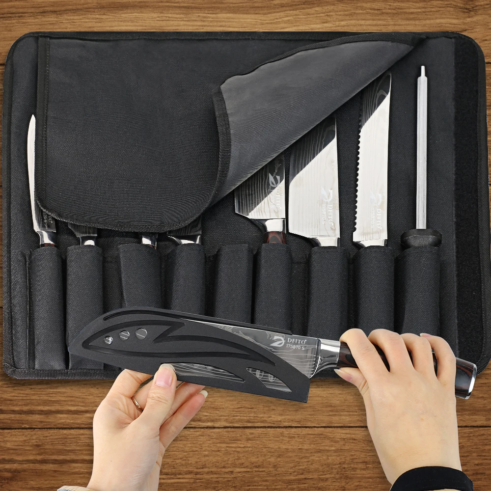 Kitchen Knife Set, Stainless Steel - Image 3