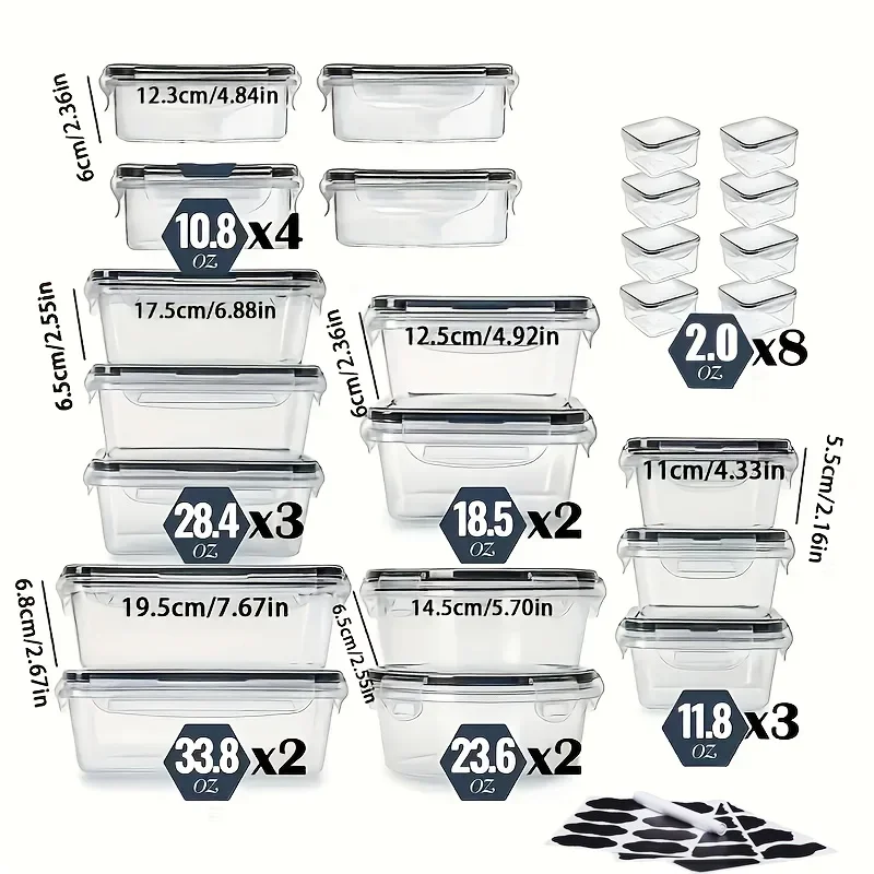 48-Piece Food Storage Set - Image 2