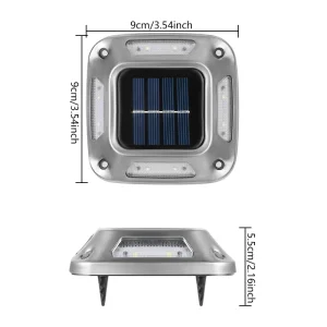 8LED Solar Driveway Lights - Thumbnail Image 5