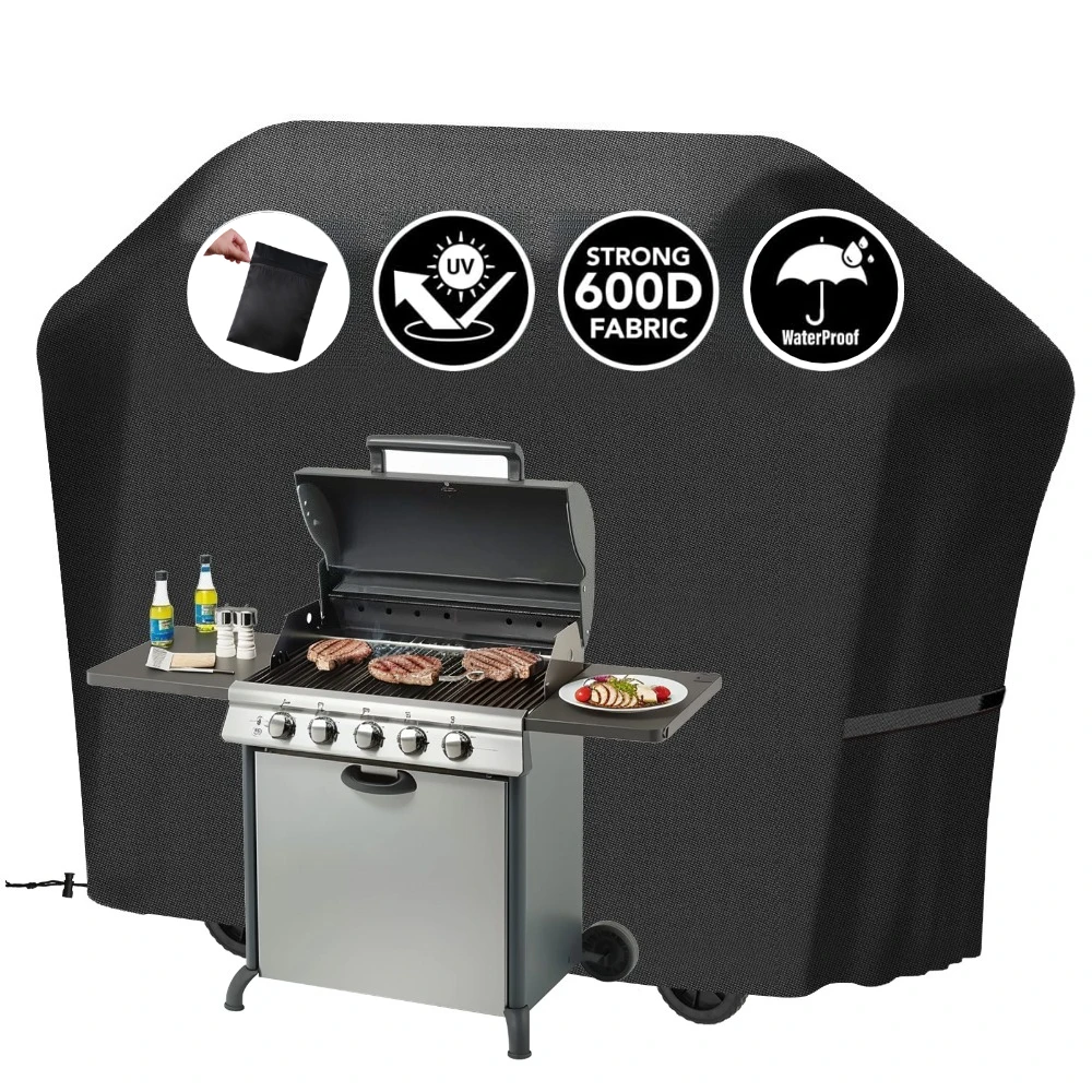 Heavy Duty BBQ Grill Cover with Adjustable Straps - Image 1