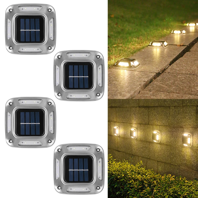 8LED Solar Driveway Lights - Image 1