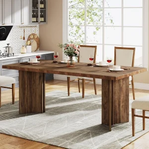 Farmhouse 63" Rectangular Dining Table - Thumbnail Image 6