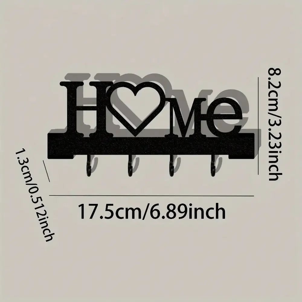 Heart Shape Key Holder Wall Mounted - Image 3