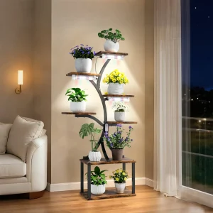 7 Tier Tree Shaped Plant Stand - Thumbnail Image 5