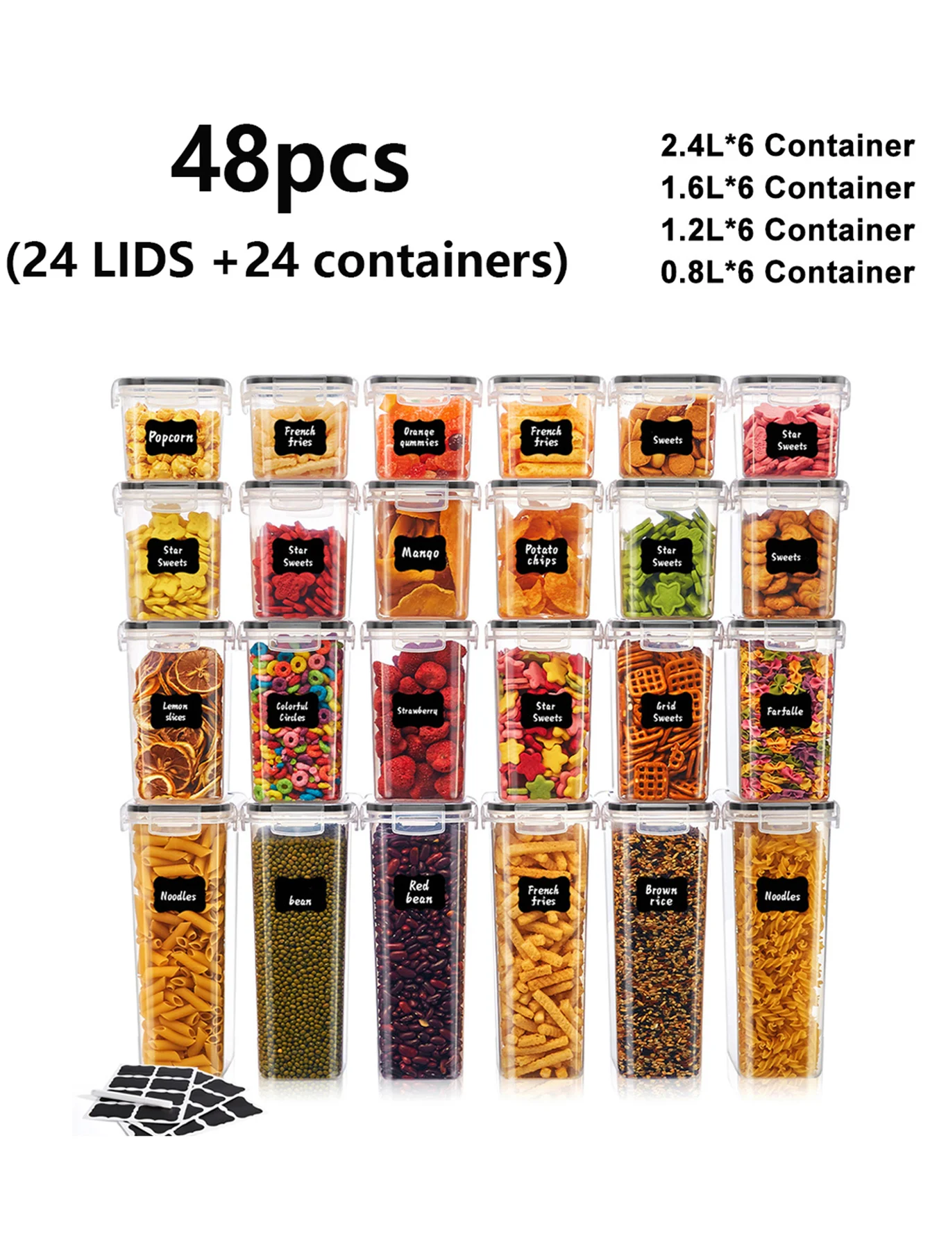Sealed Food Storage Containers with Lids - Image 5