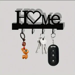 Heart Shape Key Holder Wall Mounted - Thumbnail Image 2